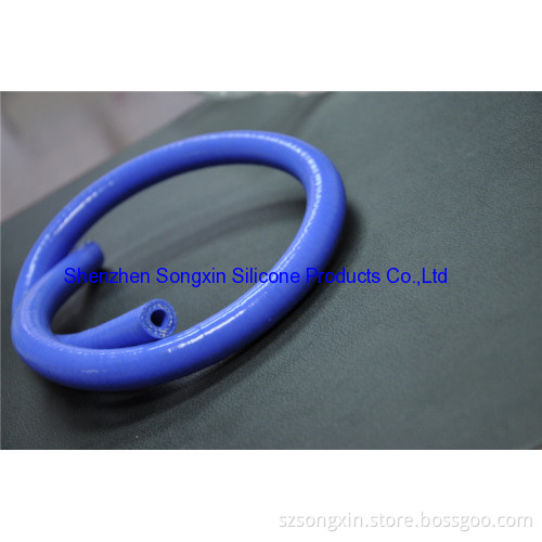 Flexible Silicone Tubes With Stainless Steel Wire Spring Encased Inside The Hose Wall 